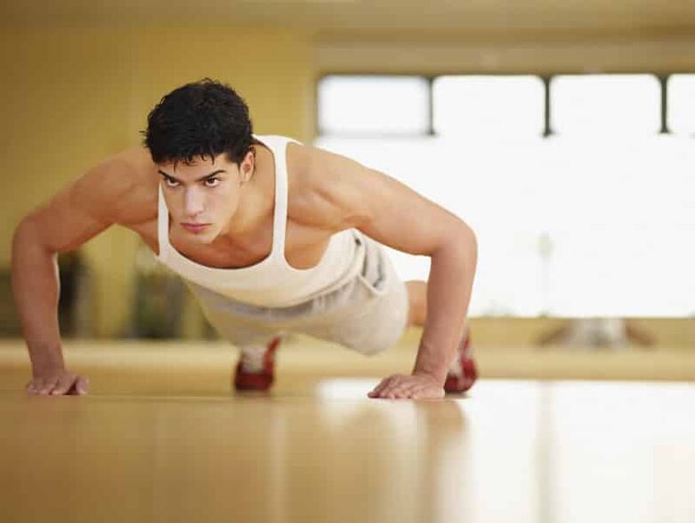 Morning exercises will reduce the risk of developing prostatitis in men