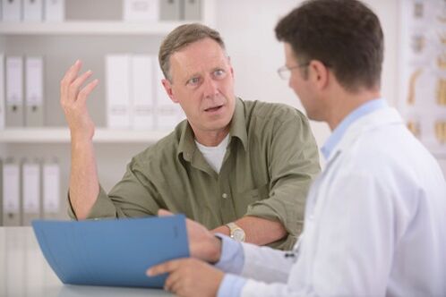 Often, the patient learns about the presence of chronic prostatitis only during a visit to the doctor.