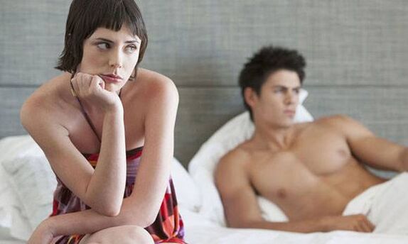 lack of sexual relations with prostatitis in a man